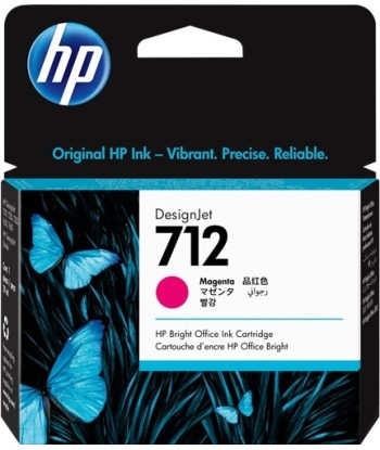 HP 712 Magenta Cartucho de...