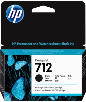 HP 712 Negro Cartucho de...