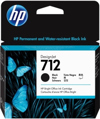 HP 712XL Negro Cartucho de...