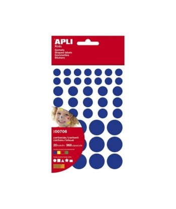 Apli Pack de 864 Gomets de...