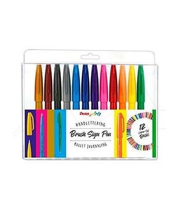 Pentel Brush Sing Pen Pack...