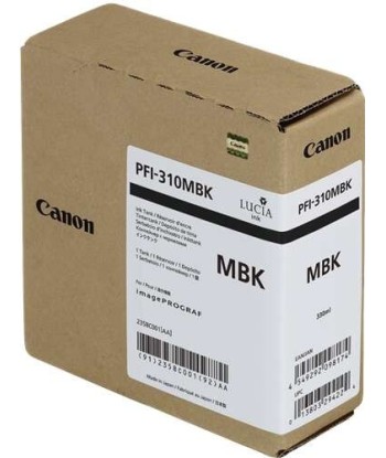 Canon PFI310 Negro Mate...