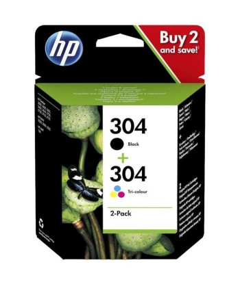 HP 304 Negro + Color Pack...