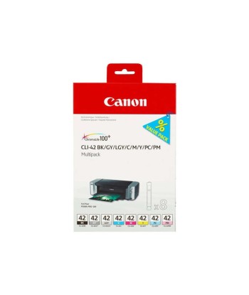 Canon CLI42 Pack de 8...