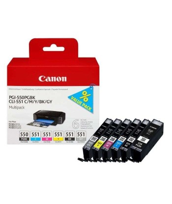 Canon PGI550/CLI551 Pack de...