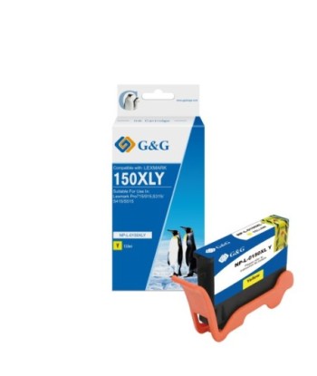 G&G Lexmark 150XL Amarillo...