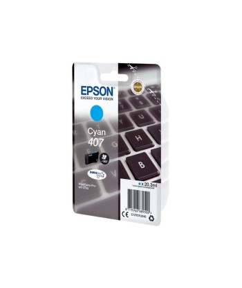 Epson 407 Cyan Cartucho de...