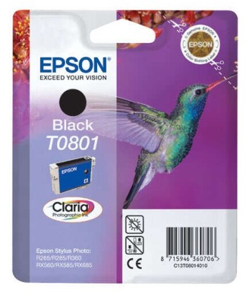 Epson T0801 Negro Cartucho...