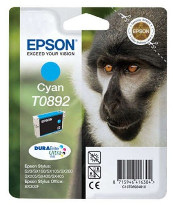 Epson T0892 Cyan Cartucho...