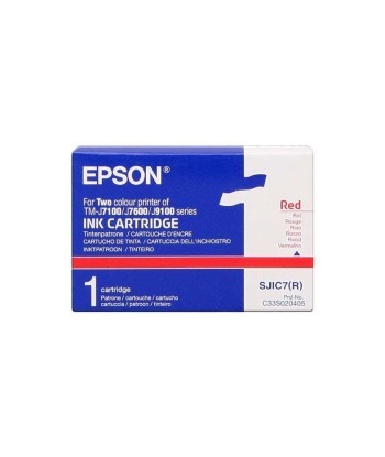 Epson SJIC7 Rojo Cartucho...