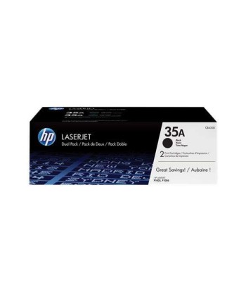 HP CB435A Negro Pack de 2...