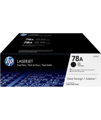 HP CE278A Negro Pack de 2...