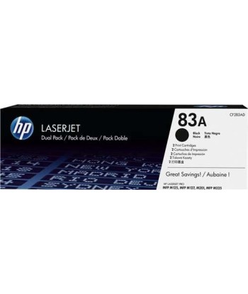 HP CF283A Negro Pack de 2...