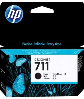 HP 711 Negro Cartucho de...