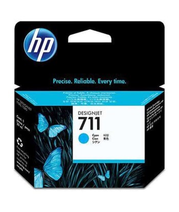 HP 711 Cyan Cartucho de...