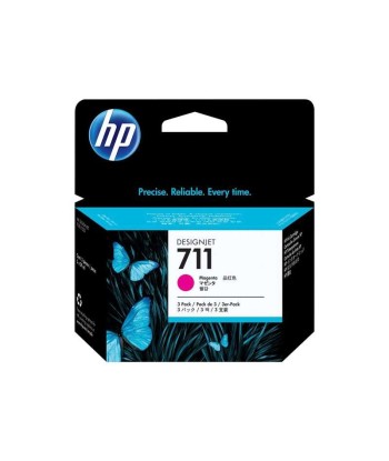 HP 711 Magenta Pack de 3...
