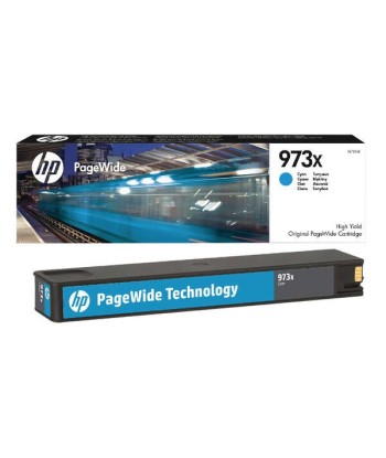 HP 973X Cyan Cartucho de...
