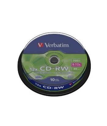 Verbatim CD RW Regrabable 8...