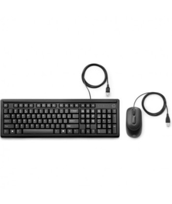 HP 160 Pack USB Teclado +...