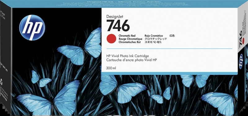 HP 746 Rojo Cartucho de...