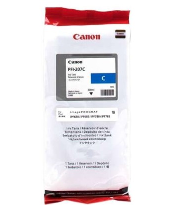 Canon PFI207 Cyan Cartucho...