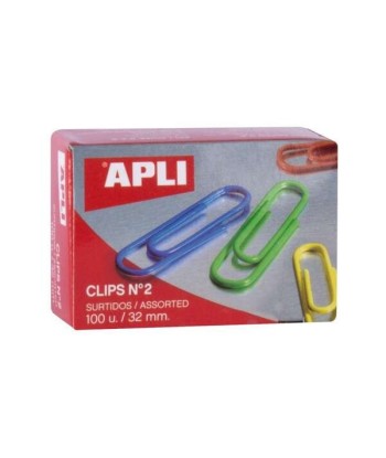 Apli Pack de 100 Clips nº2...