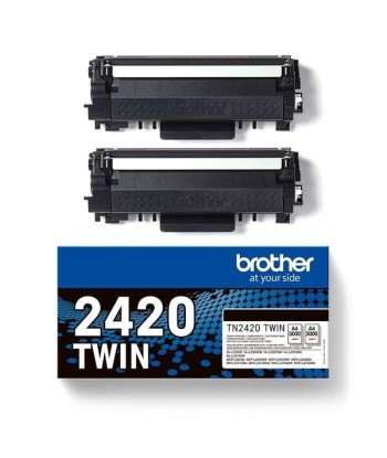 Brother TN2420 Negro Pack...