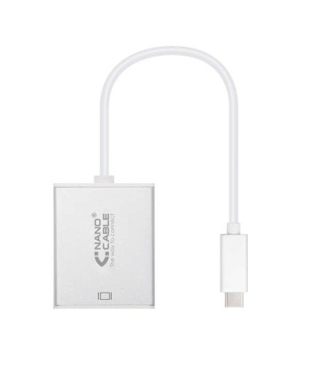Nanocable Conversor USB C a...
