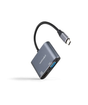 Nanocable Conversor USB C a...