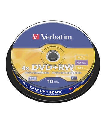 Verbatim DVD+RW Regrabable...