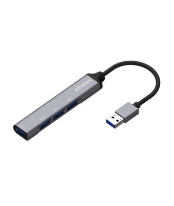 Aisens Hub USB 3.0 Aluminio...