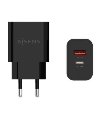 Aisens Cargador 20W   1xUSB...