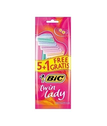 Bic Twin Lady Pack de 5+1...