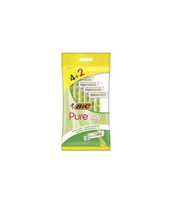 Bic Pure 3 Lady Pack de 4+2...