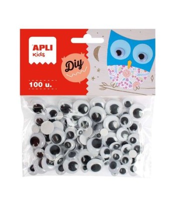 Apli Pack de 100 Ojos...