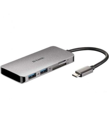 D Link Hub USB C 6 en 1...