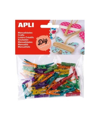 Apli Pack de 45 Mini Pinzas...