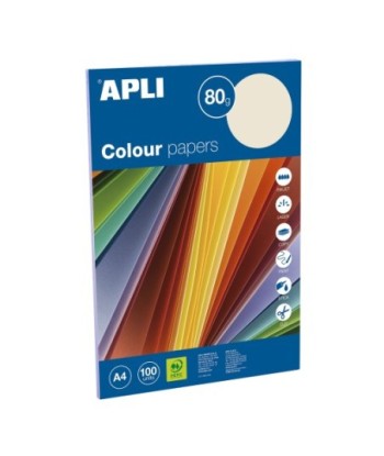 Apli Papel Color Surtido...