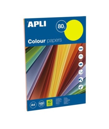 Apli Papel Color Surtido...