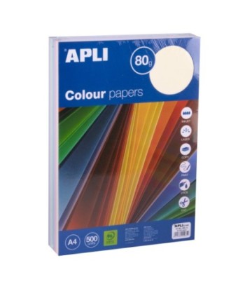 Apli Papel Color Surtido...