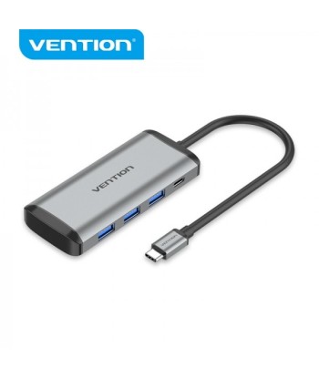 Vention HUB 6 en 1 USB C a...