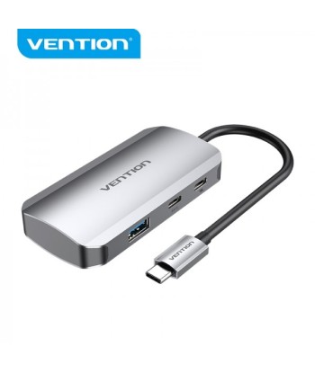 Vention HUB 5 en 1 USB C a...