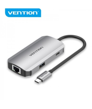 Vention HUB 5 en 1 USB C a...