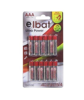 Elbat Pack de 12 Pilas...