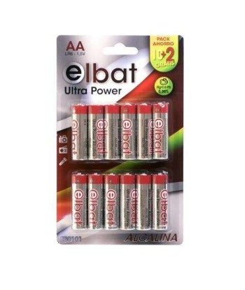 Elbat Pack de 12 Pilas...