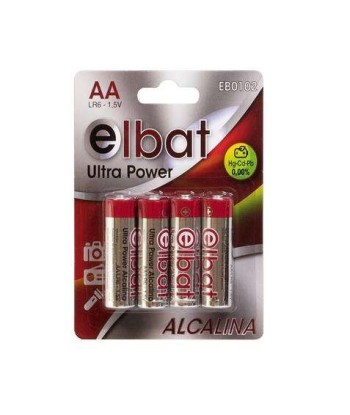 Elbat Pack de 4 Pilas...