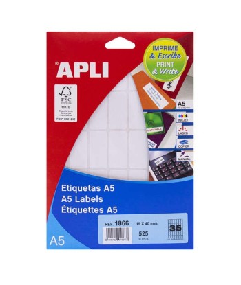Apli Pack de 525 Etiquetas...