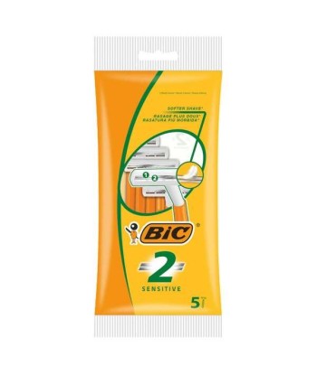 Bic Sensitive 2 Pack de 5...