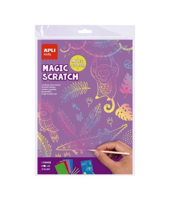 Apli Magic Scratch Colores...