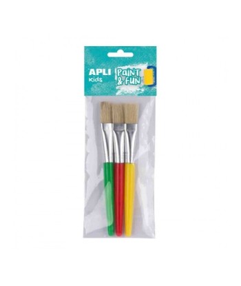 Apli Pack de 3 de Pinceles...